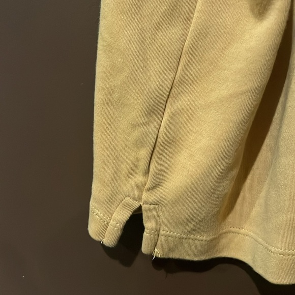 Karen Scott Sport Yellow Cotton Tee Shirt - Picture 3 of 4